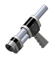 3D model of a mechanical component on a white background