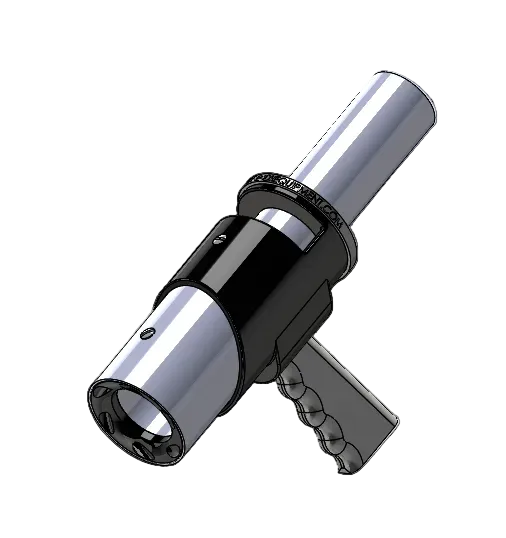 3D model of a mechanical component on a light gray background